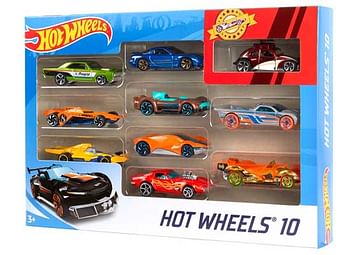 Promoties Hot Wheels 10-pack - Hot Wheels - Geldig van 08/08/2020 tot 06/09/2020 bij ToyChamp