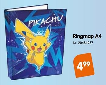 Promoties Ringmap a4 - Pokemon - Geldig van 05/08/2020 tot 18/08/2020 bij Fun