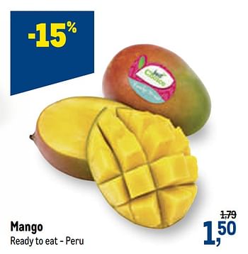 Promotions Mango - Produit maison - Makro - Valide de 12/08/2020 à 25/08/2020 chez Makro