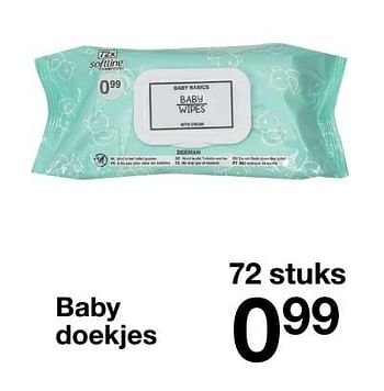 Promoties Baby doekjes - Huismerk - Zeeman  - Geldig van 08/08/2020 tot 14/08/2020 bij Zeeman