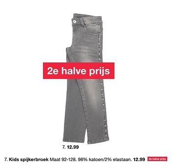Promoties Kids spijkerbroek - Huismerk - Zeeman  - Geldig van 08/08/2020 tot 14/08/2020 bij Zeeman