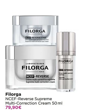 Promoties Filorga ncef-reverse supreme multi-correction cream - Filorga - Geldig van 03/08/2020 tot 31/08/2020 bij ICI PARIS XL