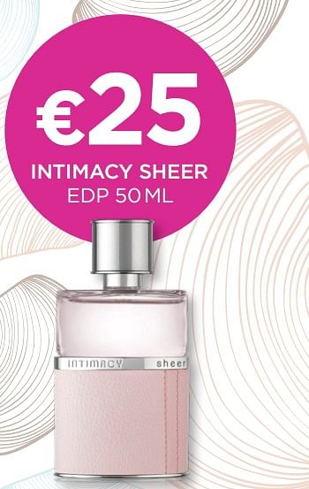 parfum intimacy sheer