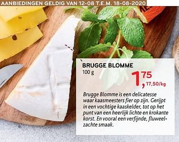 Promoties Brugge blomme - Brugge - Geldig van 19/08/2020 tot 25/08/2020 bij Alvo
