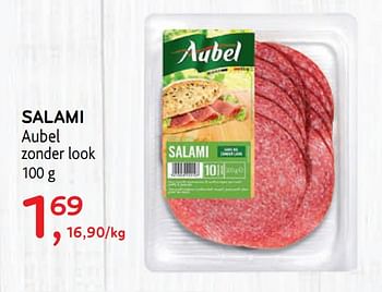 Promoties Salami aubel zonder look - Aubel - Geldig van 12/08/2020 tot 25/08/2020 bij Alvo