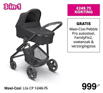 Promotions Maxi-cosi lila cp - Maxi-cosi - Valide de 16/08/2020 à 22/08/2020 chez Baby & Tiener Megastore