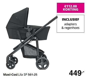 Promoties Maxi-cosi lila sp - Maxi-cosi - Geldig van 16/08/2020 tot 22/08/2020 bij Baby & Tiener Megastore