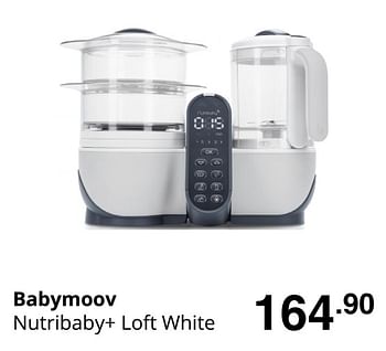 Promoties Babymoov nutribaby+ loft white - BabyMoov - Geldig van 16/08/2020 tot 22/08/2020 bij Baby & Tiener Megastore