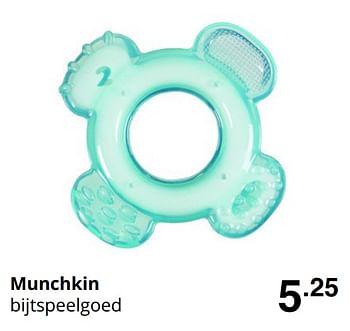 Promoties Munchkin bijtspeelgoed - Munchkin - Geldig van 16/08/2020 tot 22/08/2020 bij Baby & Tiener Megastore