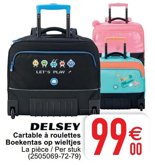 Cartable discount delsey 2020