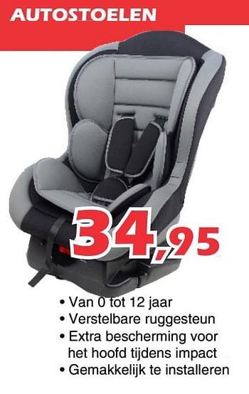 Promoties Autostoelen - Huismerk - Itek - Geldig van 10/08/2020 tot 07/09/2020 bij Itek