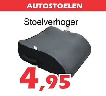 Promoties Autostoelen stoelverhoger - Huismerk - Itek - Geldig van 10/08/2020 tot 07/09/2020 bij Itek
