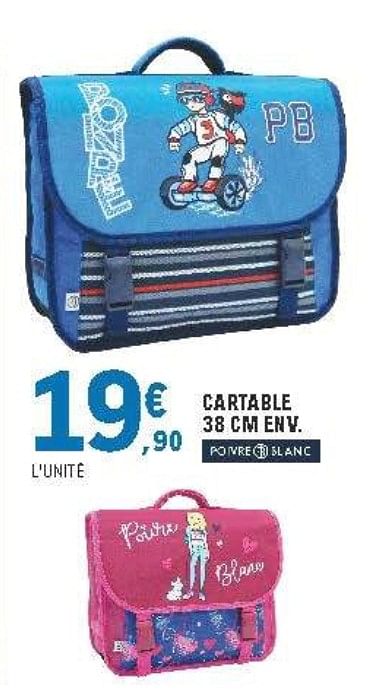 Poivre Blanc Cartable En promotion chez E.Leclerc