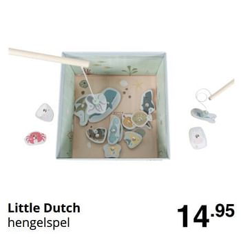 Promotions Little dutch hengelspel - Little Dutch - Valide de 23/08/2020 à 29/08/2020 chez Baby & Tiener Megastore