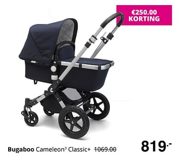 Promoties Bugaboo cameleon3 classic+ - Bugaboo - Geldig van 23/08/2020 tot 29/08/2020 bij Baby & Tiener Megastore
