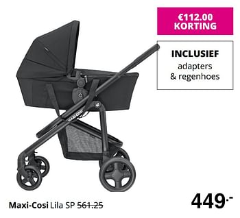 Promoties Maxi-cosi lila sp - Maxi-cosi - Geldig van 23/08/2020 tot 29/08/2020 bij Baby & Tiener Megastore