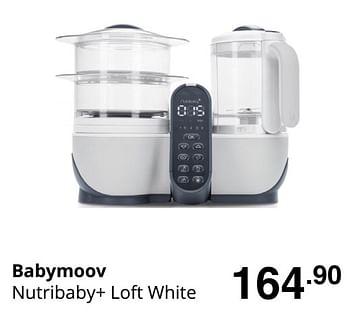 Promotions Babymoov nutribaby+ loft white - BabyMoov - Valide de 23/08/2020 à 29/08/2020 chez Baby & Tiener Megastore