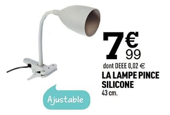Promotions La lampe pince silicone - Produit Maison - Centrakor - Valide de 18/08/2020 à 30/08/2020 chez Centrakor