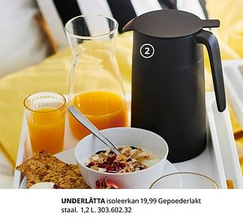 Promotions Underlätta isoleerkan - Produit maison - Ikea - Valide de 20/08/2020 à 15/08/2021 chez Ikea