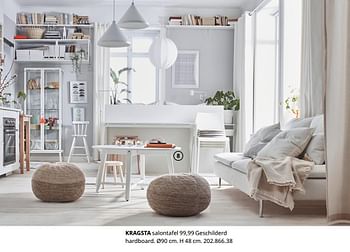 navigatie code precedent Produit maison - Ikea Kragsta salontafel - En promotion chez Ikea
