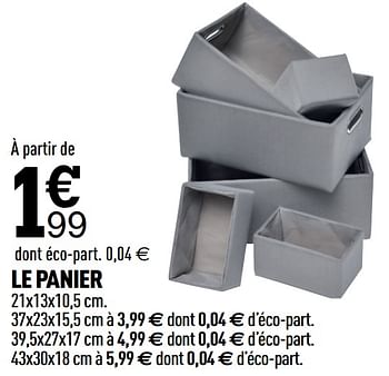 Promotions Le panier - Produit Maison - Centrakor - Valide de 18/08/2020 à 30/08/2020 chez Centrakor
