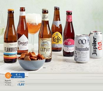 Promoties Super 8 flandrien - Brouwerij Haacht - Geldig van 26/08/2020 tot 08/09/2020 bij OKay