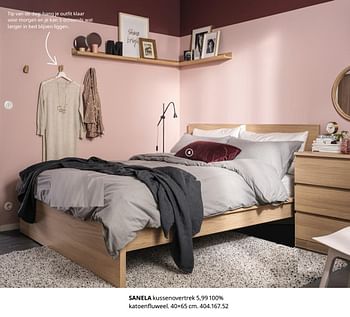 Promoties Sanela kussenovertrek - Huismerk - Ikea - Geldig van 20/08/2020 tot 15/08/2021 bij Ikea