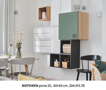 Promotions Notviken porte - Produit maison - Ikea - Valide de 20/08/2020 à 15/08/2021 chez Ikea