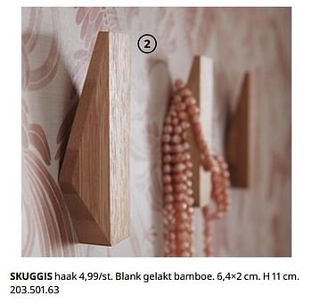 Promotions Skuggis haak - Produit maison - Ikea - Valide de 20/08/2020 à 15/08/2021 chez Ikea