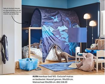 Discreet vijand bruid Huismerk - Ikea Kura keerbaar bed - Promotie bij Ikea