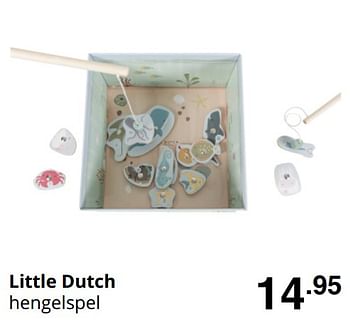 Promoties Little dutch hengelspel - Little Dutch - Geldig van 30/08/2020 tot 05/09/2020 bij Baby & Tiener Megastore