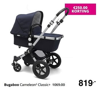 Promoties Bugaboo cameleon3 classic+ - Bugaboo - Geldig van 30/08/2020 tot 05/09/2020 bij Baby & Tiener Megastore
