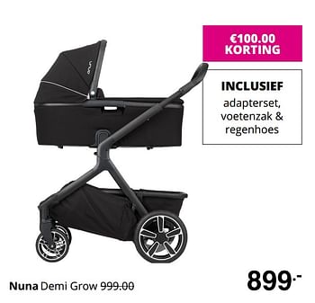 Promoties Nuna demi grow - Nuna - Geldig van 30/08/2020 tot 05/09/2020 bij Baby & Tiener Megastore