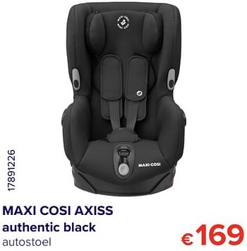 Promoties Maxi cosi axiss authentic black autostoel - Maxi-cosi - Geldig van 01/09/2020 tot 30/09/2020 bij Euro Shop