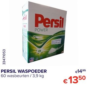 Promoties Persil waspoeder - Persil - Geldig van 01/09/2020 tot 30/09/2020 bij Euro Shop