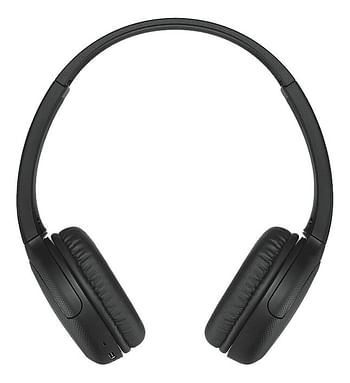 Promoties Sony Bluetooth Hoofdtelefoon WH-CH510 zwart - Sony - Geldig van 23/07/2020 tot 05/09/2020 bij Dreamland