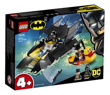 Promoties LEGO Super Heroes 76158 Batboot Penguin achtervolging - Lego - Geldig van 23/07/2020 tot 05/09/2020 bij Dreamland
