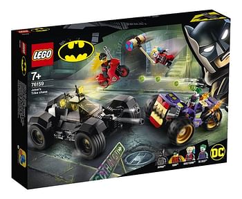 Promotions LEGO Super Heroes 76159 Joker's Trike Achtervolging - Lego - Valide de 23/07/2020 à 05/09/2020 chez Dreamland