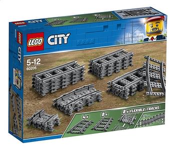 Promoties LEGO City 60205 Treinrails - Lego - Geldig van 23/07/2020 tot 05/09/2020 bij Dreamland