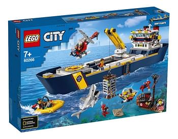 Promoties LEGO City 60266 Oceaan Onderzoekschip - Lego - Geldig van 23/07/2020 tot 05/09/2020 bij Dreamland