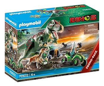 Promoties PLAYMOBIL Dinos 70632 T-Rex aanval met quad - Playmobil - Geldig van 23/07/2020 tot 05/09/2020 bij Dreamland