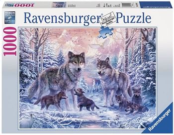 Promotions Ravensburger puzzel Arctische wolven - Ravensburger - Valide de 23/07/2020 à 05/09/2020 chez Dreamland