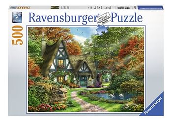Promoties Ravensburger puzzel Cottage in de herfst - Ravensburger - Geldig van 23/07/2020 tot 05/09/2020 bij Dreamland