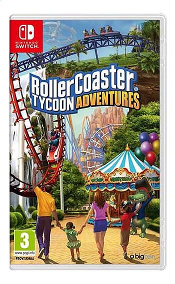 Promoties Nintendo Switch Roller Coaster Tycoon Adventures NL/FR - Nintendo - Geldig van 23/07/2020 tot 05/09/2020 bij Dreamland