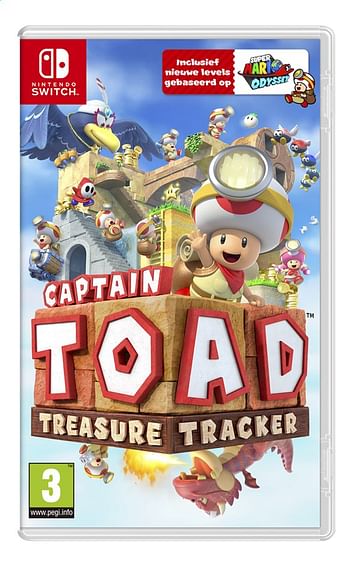 Promoties Nintendo Switch Captain Toad Treasure Tracker NL - Nintendo - Geldig van 23/07/2020 tot 05/09/2020 bij Dreamland