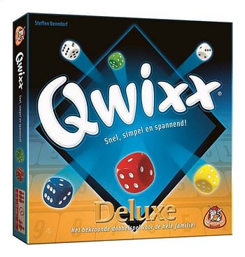 Promoties Qwixx Deluxe - White Goblin Games - Geldig van 23/07/2020 tot 05/09/2020 bij Dreamland