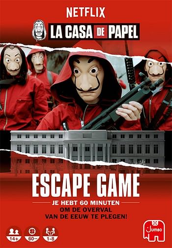Promoties Escape Game La Casa de Papel - Jumbo - Geldig van 23/07/2020 tot 05/09/2020 bij Dreamland