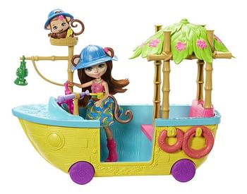 Promoties Enchantimals Junglewood boot - Mattel - Geldig van 23/07/2020 tot 05/09/2020 bij Dreamland