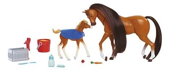 Promoties Speelset Spirit Feed & Nuzzle Paard met veulen - Giochi Preziosi - Geldig van 23/07/2020 tot 05/09/2020 bij Dreamland
