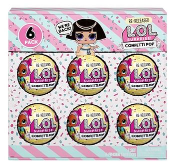 Promoties Minipopje L.O.L. Surprise! Confetti Pharaoh Babe - 6 stuks - MGA Entertainment - Geldig van 23/07/2020 tot 05/09/2020 bij Dreamland